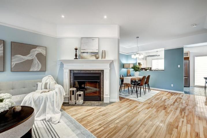 Bois-Franc living space after the refresh