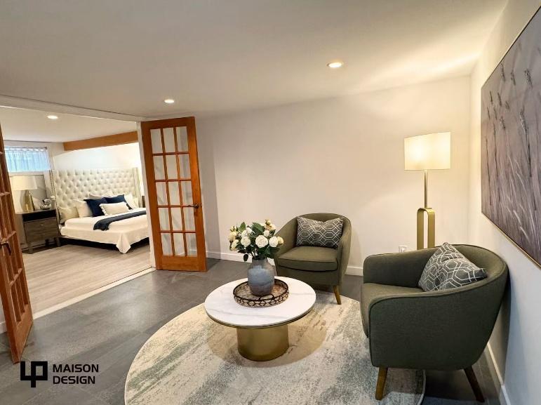 West Island home after repair and restyling